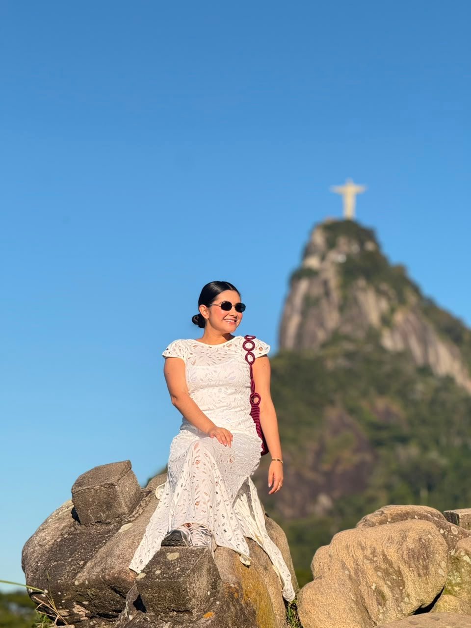 Registro de passeio com clientes do Marcos Táxi Doblô